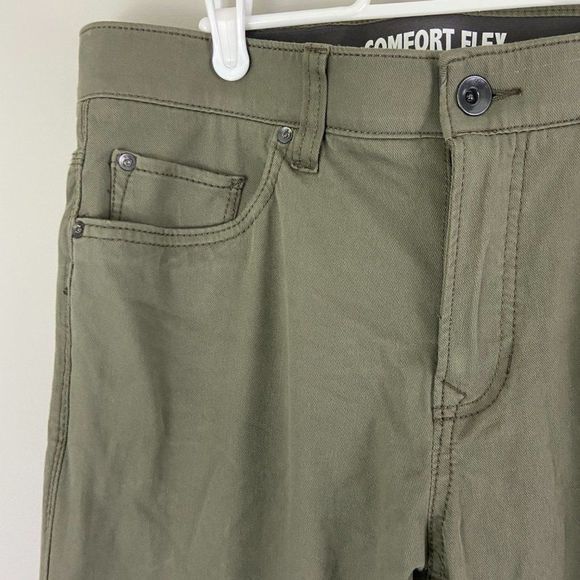 NWT‎ UNION Green Boot Cut Pants - Picture 3 of 10